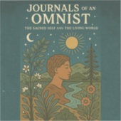 Het Heilige Zelf en de Levende Wereld Sticker (Voorkant)