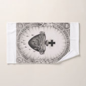 Het heiligste hart van Jezus Christus Bad Handdoek (Handdoek)