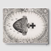Het heiligste hart van Jezus Christus Gastenboek (Achterkant)