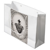 Het heiligste hart van Jezus Christus Groot Cadeauzakje (Voorkant Gekanteld)