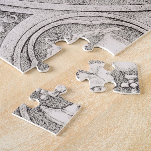 Het heiligste hart van Jezus Christus Legpuzzel (Zijkant)