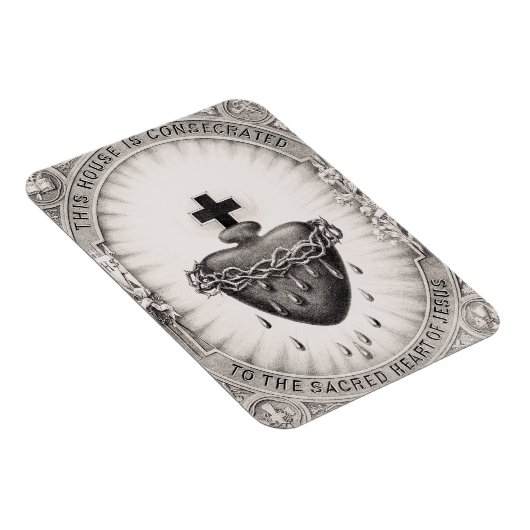 Het heiligste hart van Jezus Christus Magneet (Rechterzijde)