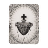 Het heiligste hart van Jezus Christus Magneet (Verticaal)
