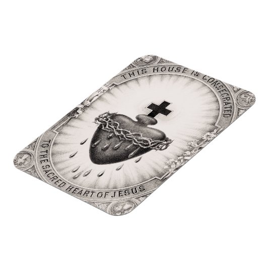 Het heiligste hart van Jezus Christus Magneet (Linkerzijde)