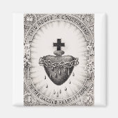 Het heiligste hart van Jezus Christus Magneet (Voorkant)