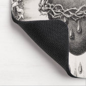 Het heiligste hart van Jezus Christus Muismat (Hoek)