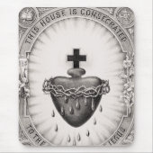 Het heiligste hart van Jezus Christus Muismat (Voorkant)