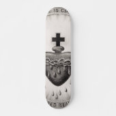 Het heiligste hart van Jezus Christus Persoonlijk Skateboard (Voorkant)