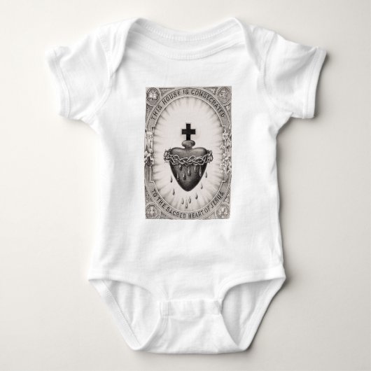 Het heiligste hart van Jezus Christus Romper (Voorkant)