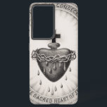 Het heiligste hart van Jezus Christus Samsung Galaxy Hoesje<br><div class="desc">Het Allerheiligste Hart van Jezus Christus is een van de meest beoefende en bekende katholieke devoties,  waar in het hart van Jezus Christus wordt gezien als een symbool van "Gods grenzeloze en hartstochtelijke liefde voor de mensheid".</div>