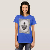 Het heiligste hart van Jezus Christus T-shirt (Voorkant volledig)