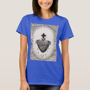 Het heiligste hart van Jezus Christus T-shirt
