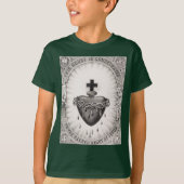 Het heiligste hart van Jezus Christus T-shirt (Voorkant)