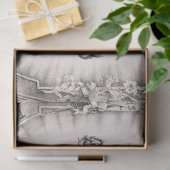 Het heiligste hart van Jezus Christus Tissuepapier (Geschenk)