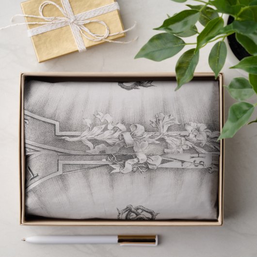 Het heiligste hart van Jezus Christus Tissuepapier (Geschenk)