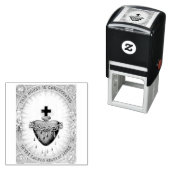 Het heiligste hart van Jezus Christus Zelfinktende Stempel (In situ)