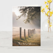 het hek van het land in de meeste sympathie kaart (Gele Bloem)