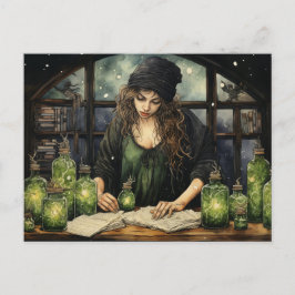 Het heks Briefkaart