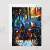 Het heks Briefkaart (Voorkant / Achterkant)