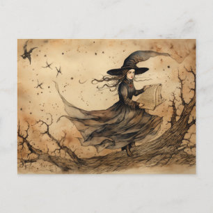Het heks Briefkaart