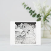 Het heksenuur briefkaart (Staand voorkant)