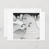 Het heksenuur briefkaart (Voorkant / Achterkant)