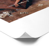 Het hel detail van Hieronymus Bosch Poster (Hoek)