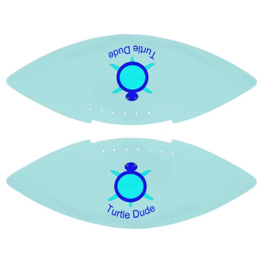 Het heldere Blauwe Football van de Kerel van de (Panelen)