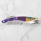 Het heldere, Gewaagde, Kleurrijke Abstracte Art. Kurkentrekker (Achterkant)