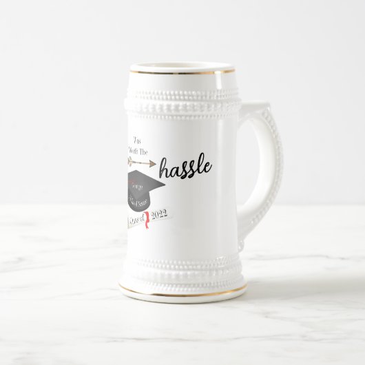 Het hele Afstuderen van Hassle Stein Bierpul (Voorkant rechts)