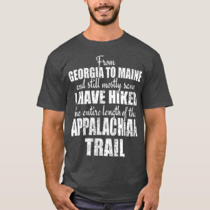 Het hele Appalachian Trail Celebrate is opgehangen T-shirt