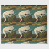 Het hele Crane Audubon-vogelschilderen Cadeaupapier (Vlak)