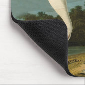 Het hele Crane Audubon-vogelschilderen Muismat (Hoek)