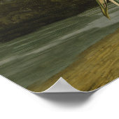 Het hele Crane Audubon-vogelschilderen Poster (Hoek)