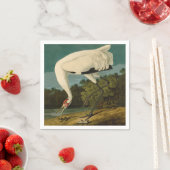 Het hele Crane Audubon-vogelschilderen Servet (Insitu)