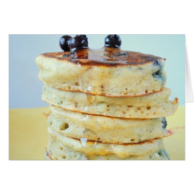 Het hele graan Blueberry-Ricotta Panc... - Geperso (Voorkant Horizontaal)