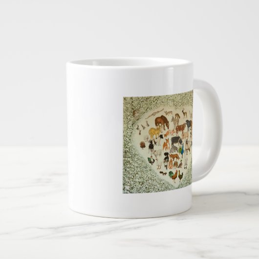 Het hele jaar 2013 grote koffiekop (Voorkant rechts)