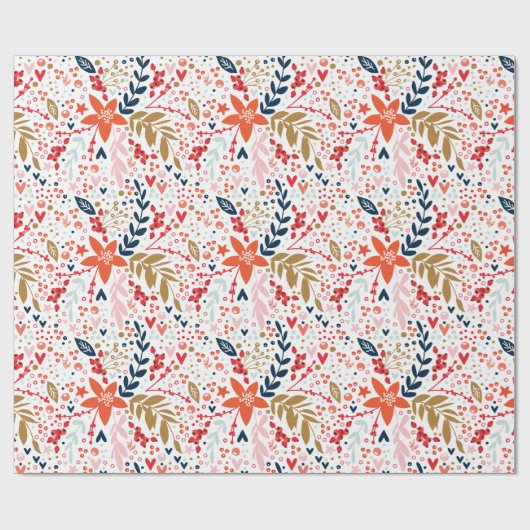 Het hele jaar door feestelijke whitepakketpapier v cadeaupapier (Vlak)