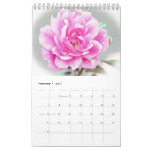 Het hele jaar door met bloemen kalender (Feb 2027)