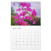 Het hele jaar door met bloemen kalender (Jan 2026)