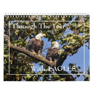 Het hele jaar door met Eagles Calendar Kalender