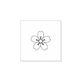 Het hele jaar door Sakura (Cherry Blossom) Rubberstempel (Afrduk)