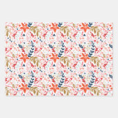 Het hele jaar Festive Botanicals Inpakpapier Vel (Voorkant 3)