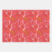 Het hele jaar Festive Botanicals Inpakpapier Vel (Voorkant)