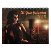 Het hele jaar Halloween 2015 Kalender (Hoes)