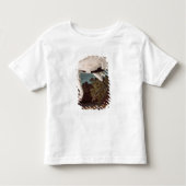 Het hele kraan, van 'Vogels van Amerika' Kinder Shirts (Voorkant)