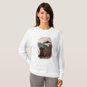 Het hele kraan, van 'Vogels van Amerika' T-shirt (Voorkant volledig)