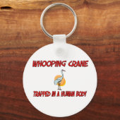 Het hele kraan zit vast in een menselijk lichaam sleutelhanger (Voorkant)