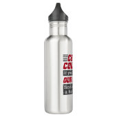 Het hele land loopt net als onze sport. waterfles  (Links)