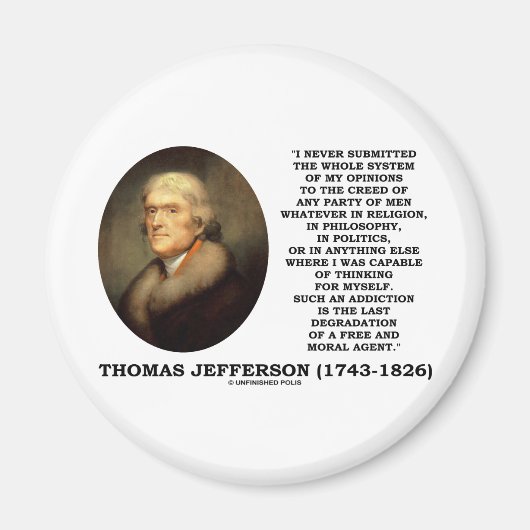 Het hele systeem van mijn meningen denken voor mez magneet (Voorkant)